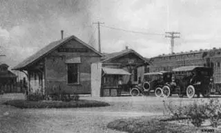 railroad station